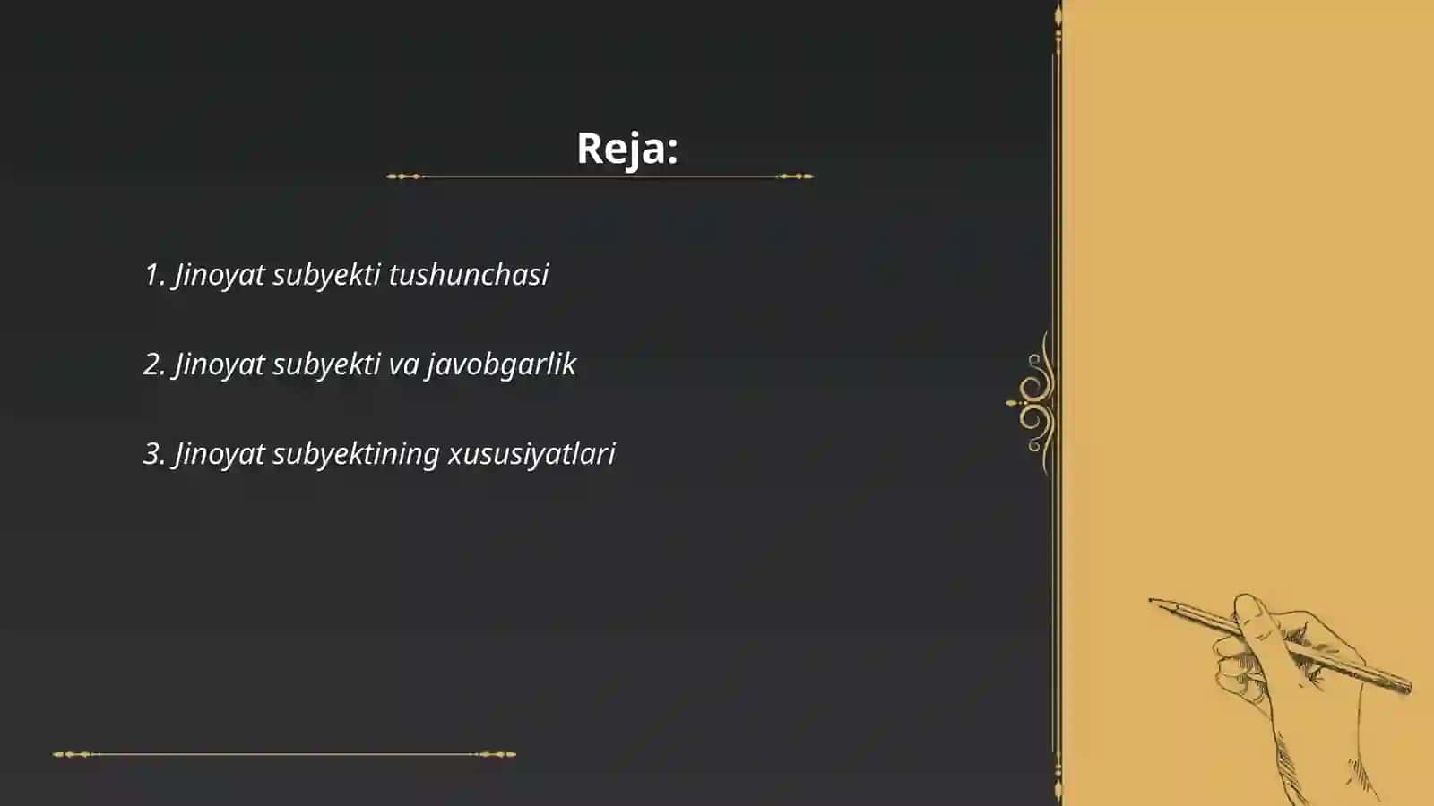 Jinoyat subyekti 2