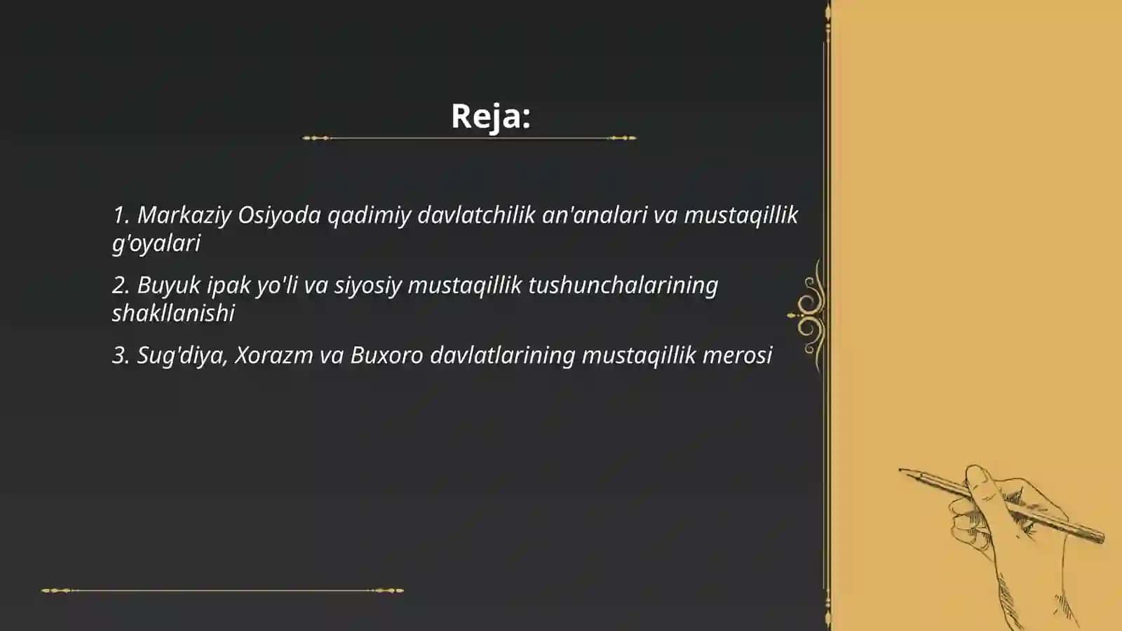 Uzbekistonda mustaqillik g'oyalarining tarixiy asoslari 2