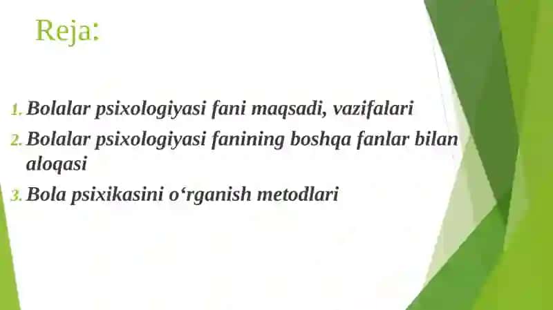 Bolalar psixologiyasi muammolari 2