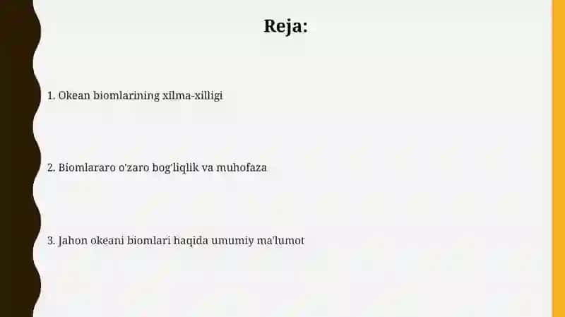 Dunyo okeani biomlari 2