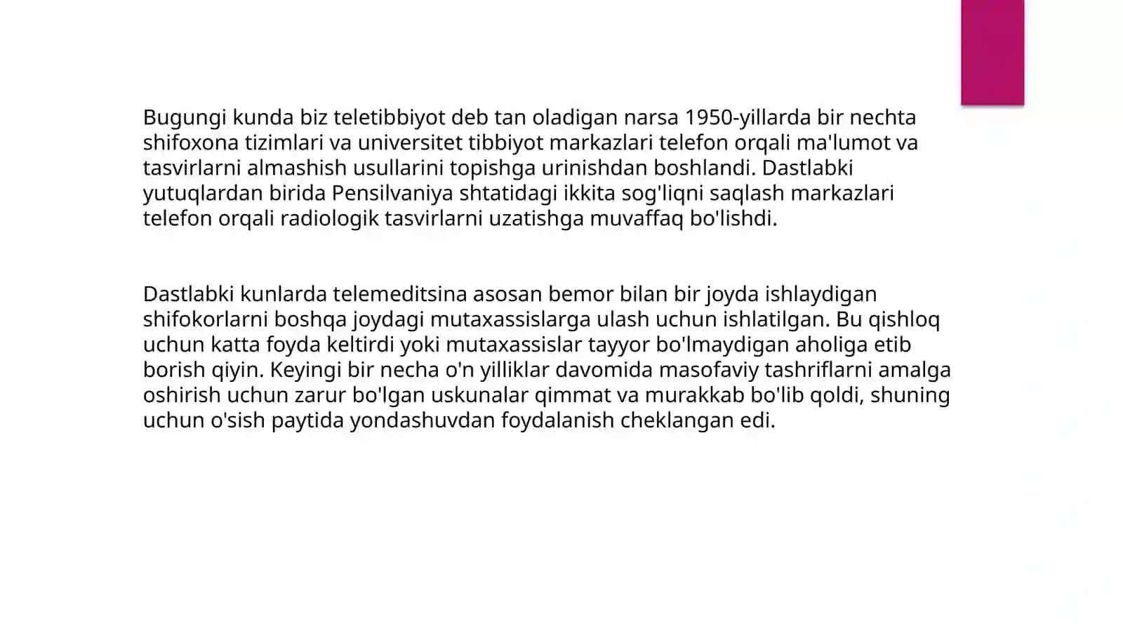 TELETIBBIYOT TIZIMLARI 2