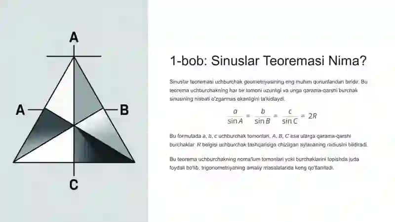 Sinuslar teoremasi 2