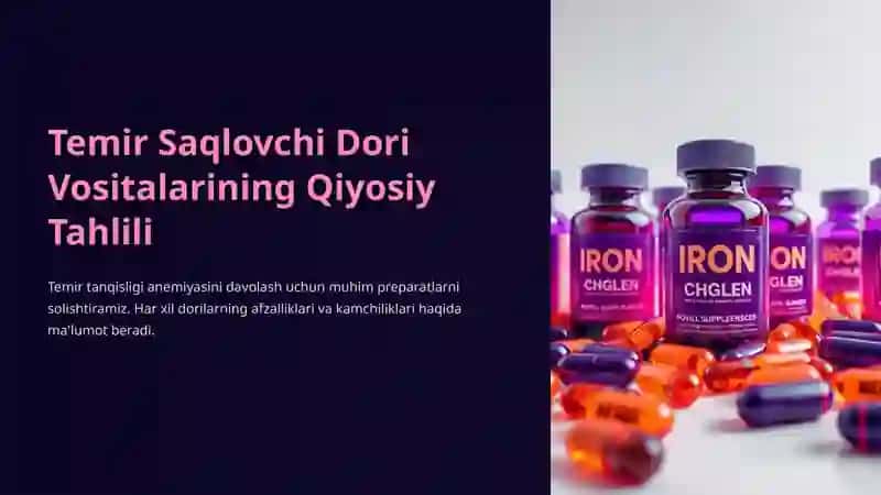 Temir Saqlovchi Dori Vositalarining Qiyosiy Tahlili 2