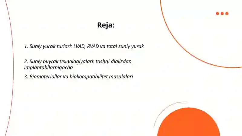 Suniy Yurak, suniy buyrak 2
