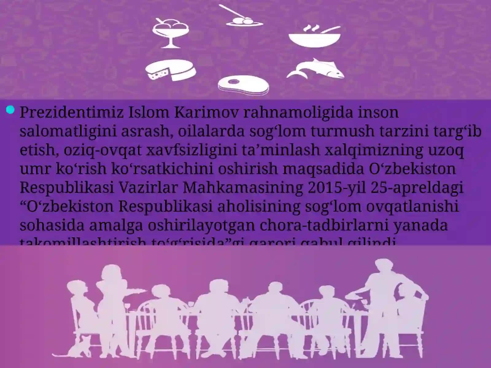 To`g`ri ovqatlanishning amaliy asoslari 2