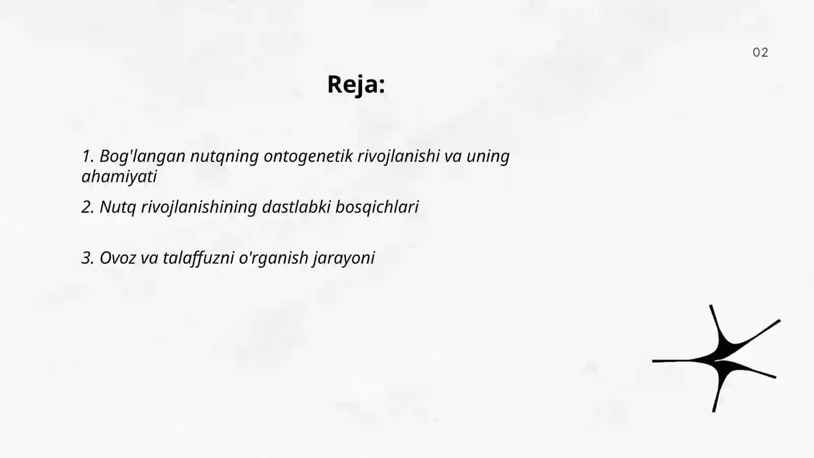 Bog'langan nutqning ontagenetik rivojlanishi 2