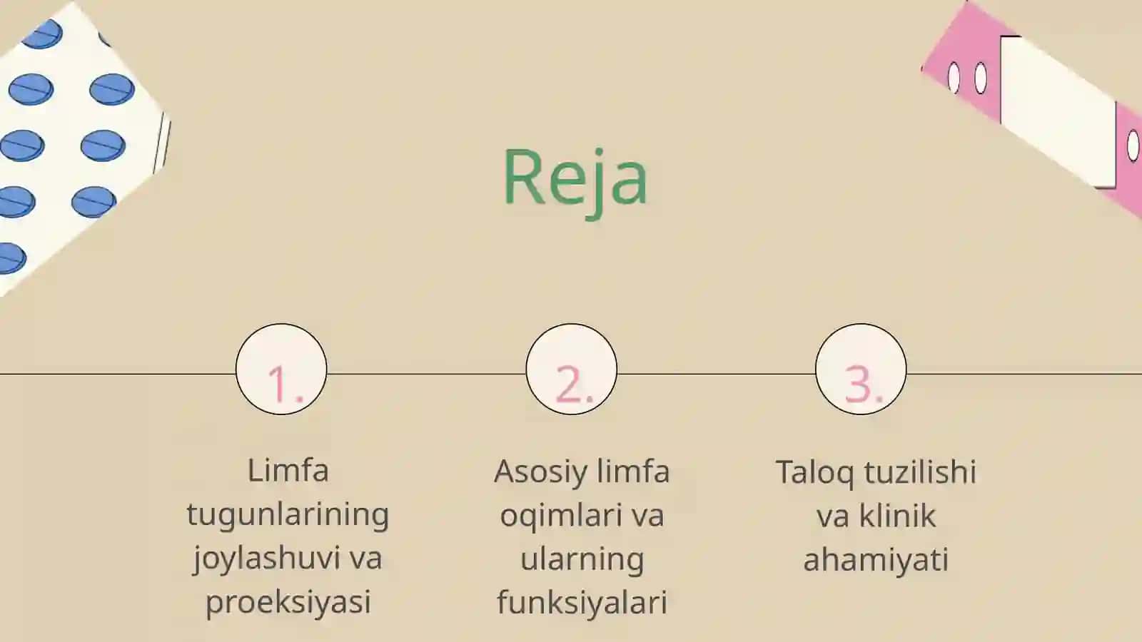 Limfa Tugunlarining Joylashuvi va Proeksiyasi 2