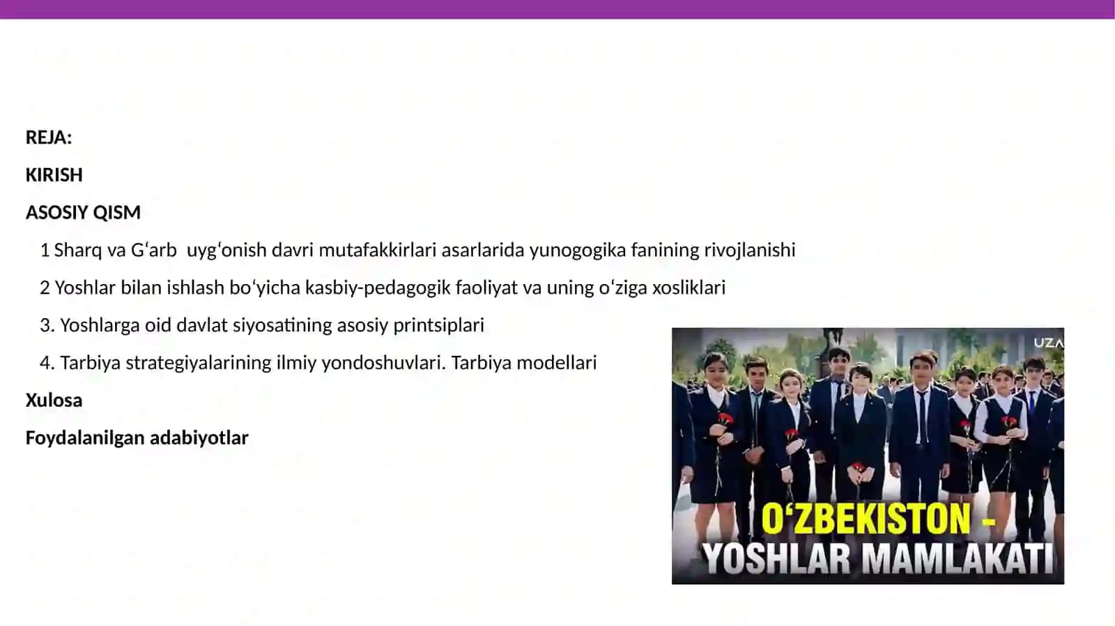 Yunogogika pedagogikasi 2