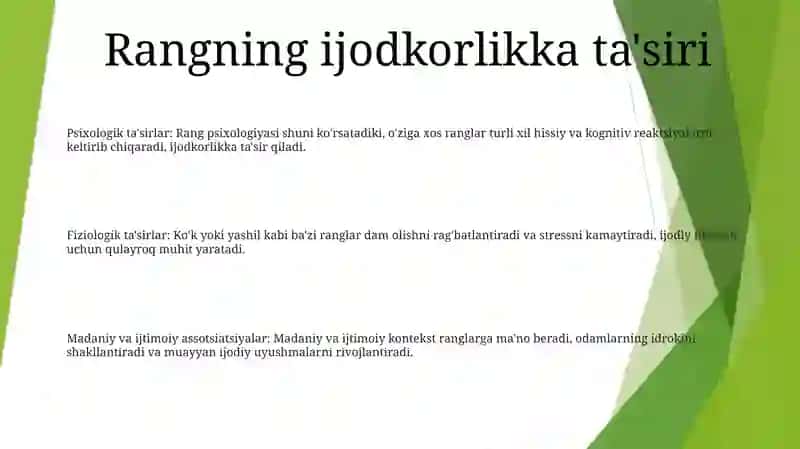 Òquvchilarning Ijodiy Tassavurlarini Òstirishda Rangning Ahamyati 2