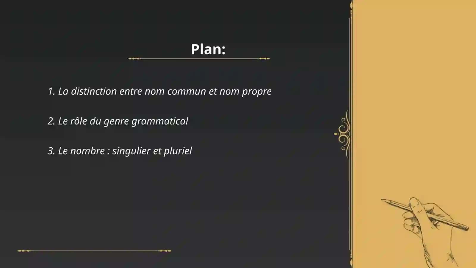La catégorie génerale du substantif 2
