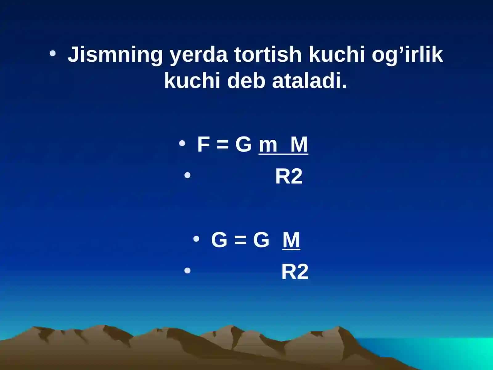Og’rlik kuchi 2