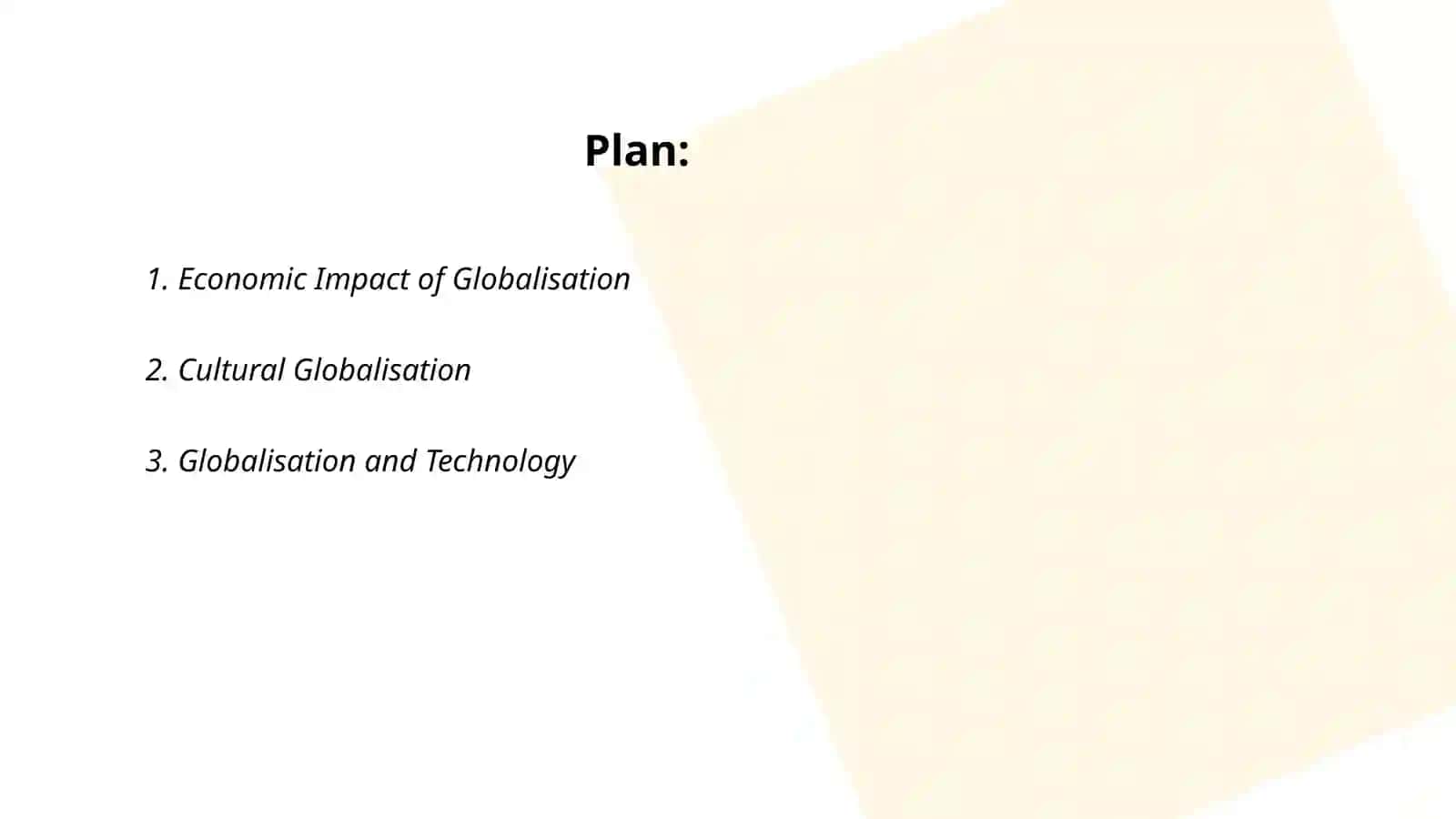 Globalisation 2