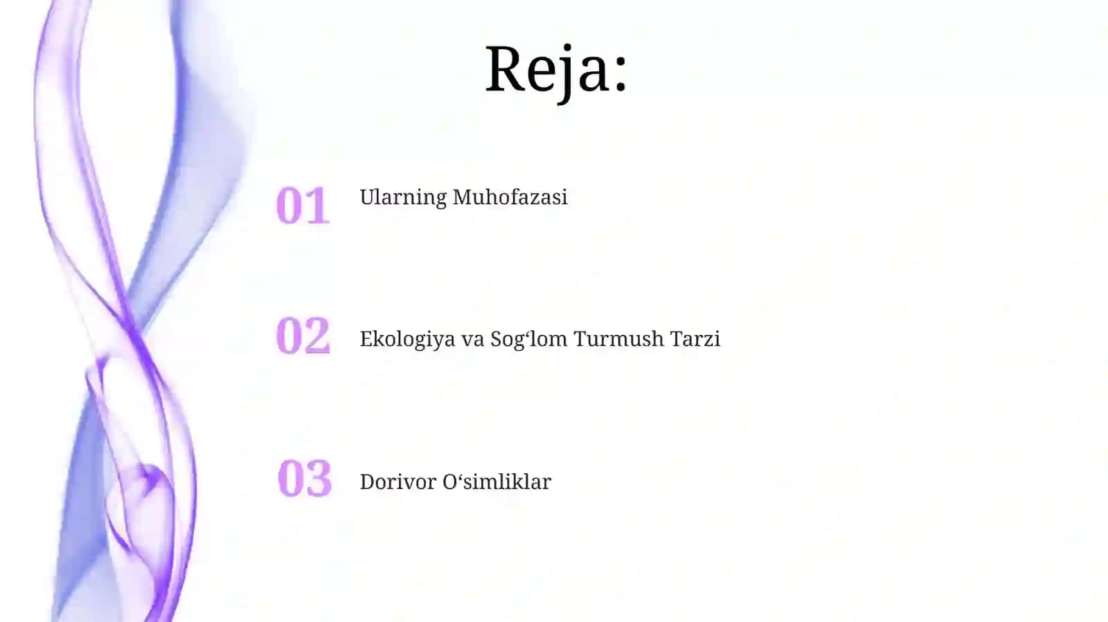 Ekologiya va Sogʻlom Turmush Tarzi 2