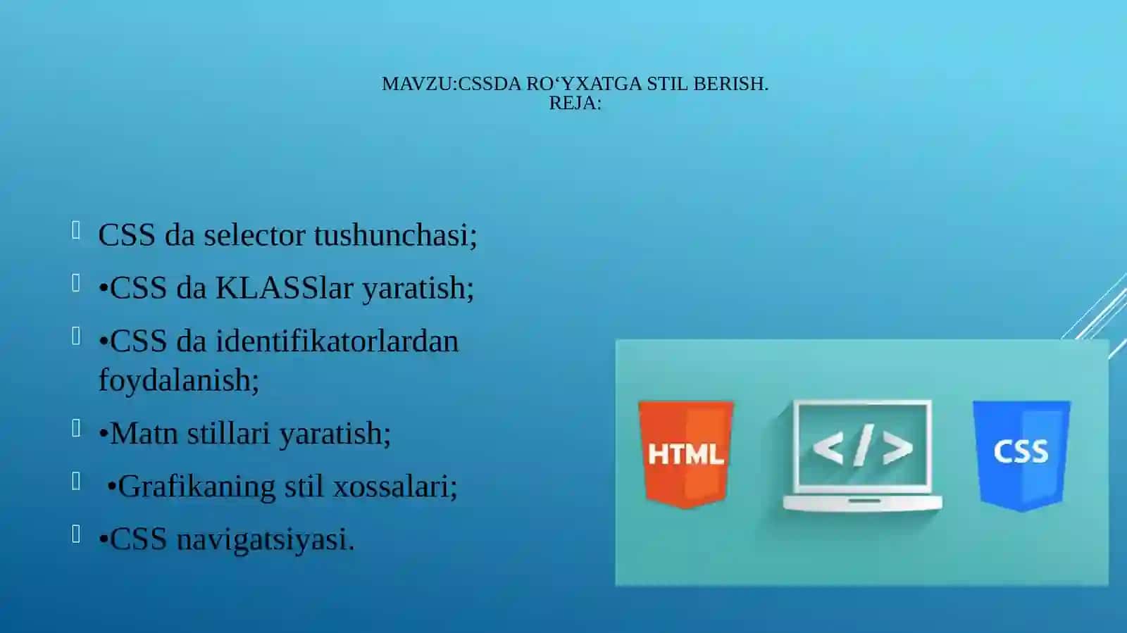 Matematika va informatika yo’nalishi 2
