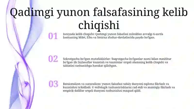 Antik Davr Tarixiy Falsafasi 2