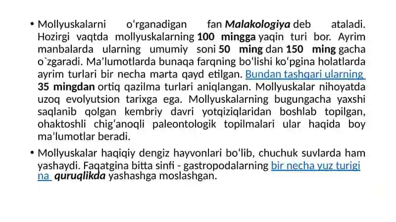 Mollyuskalar 2