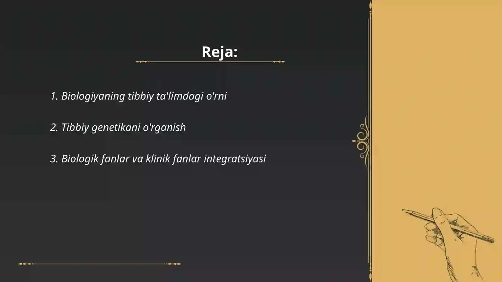 Biologiya Tibbiy Ta'lim 2