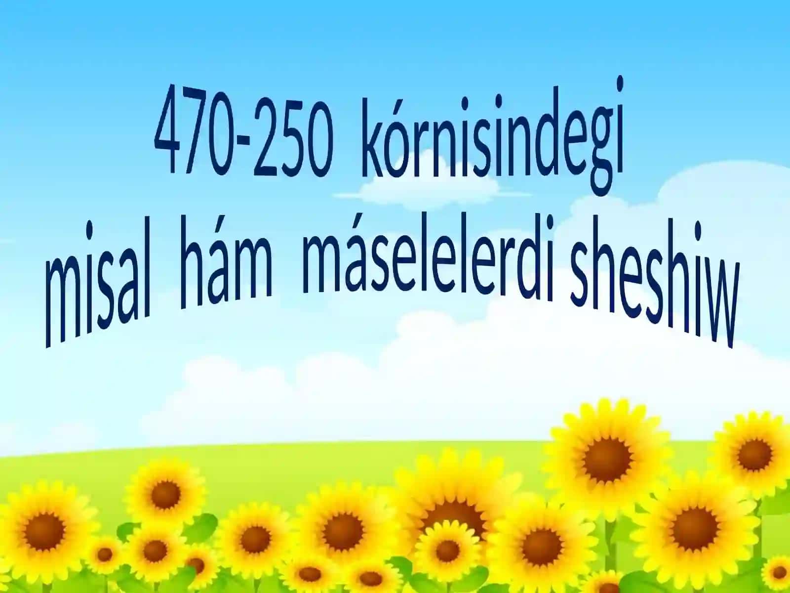 Taqıyatas rayonı XBB ne qaraslı 4-sanlı mekteptiń baslawısh klass oq[]a Tamaranıń 2-klass ushın matematika páninen “470-250 kórnisindegi misal hám máselelerdi sheshiw ” temasındaǵı onlayn sabaq ushın prezentatsiyası 2