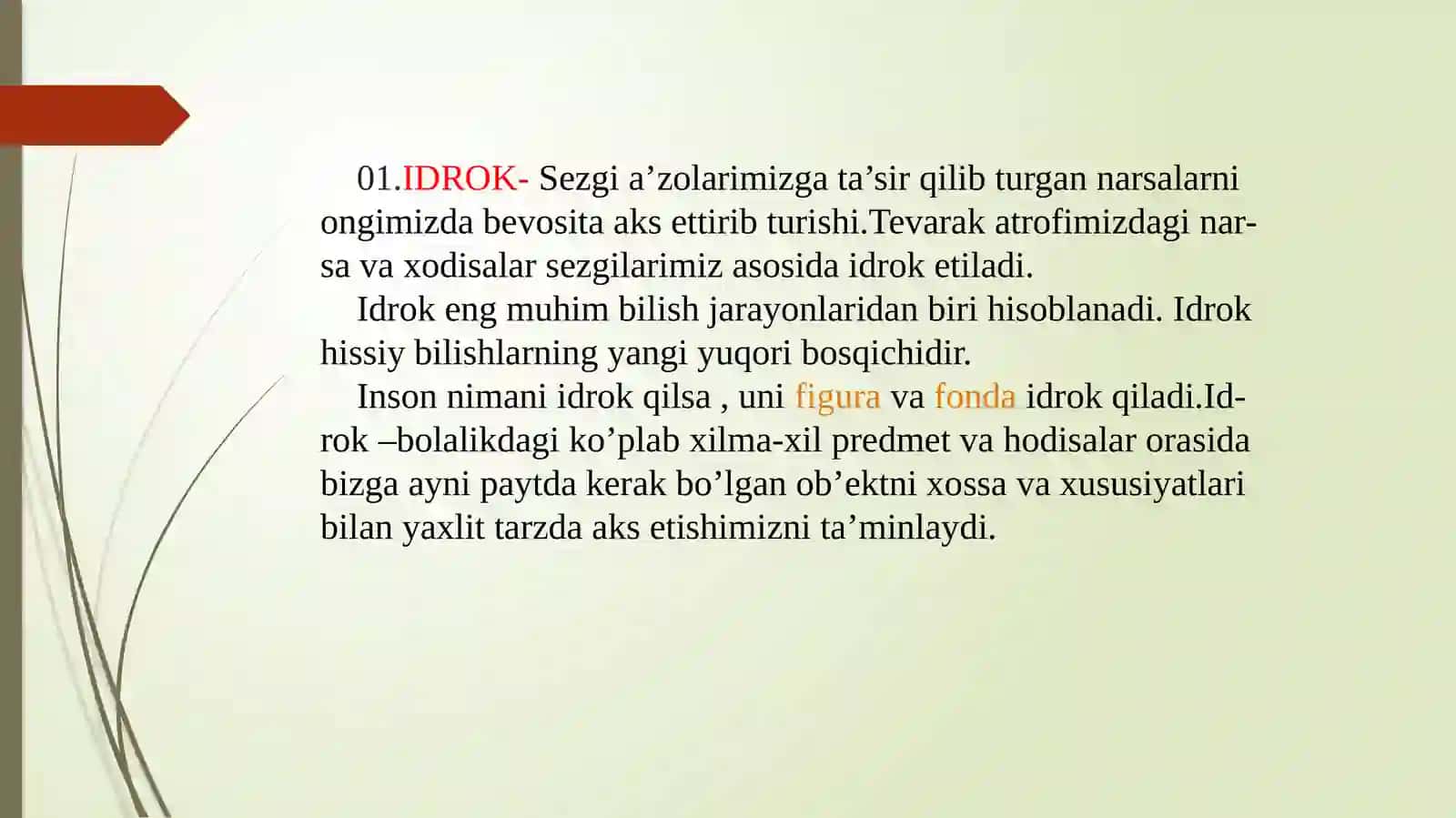 Ekstrasensor idrok haqida tushuncha 2