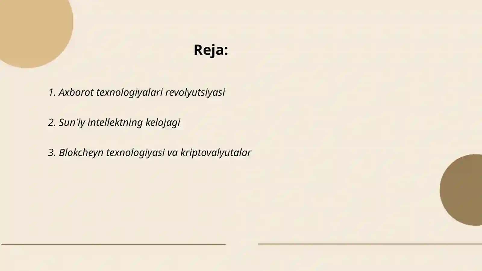 Axborot texnologiyalari revolyutsiyasi 2