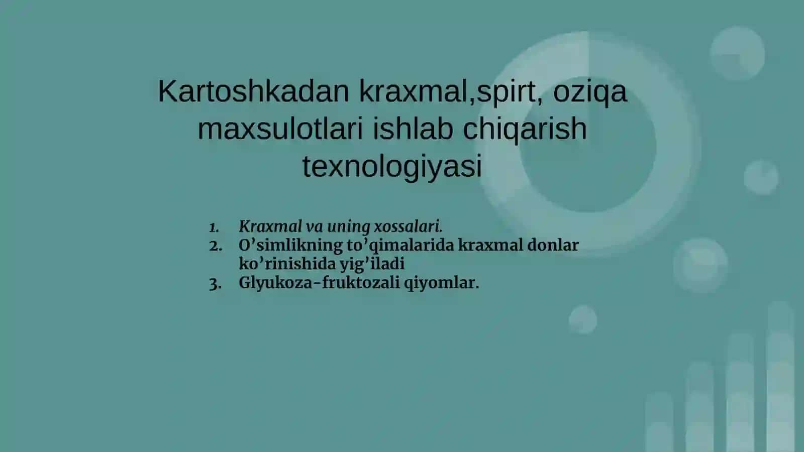 Kraxmal va uning xоssalari 2