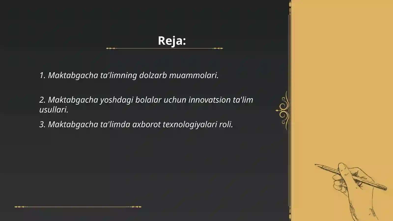 Maktabgacha ta'limning dolzarb muammolari 2