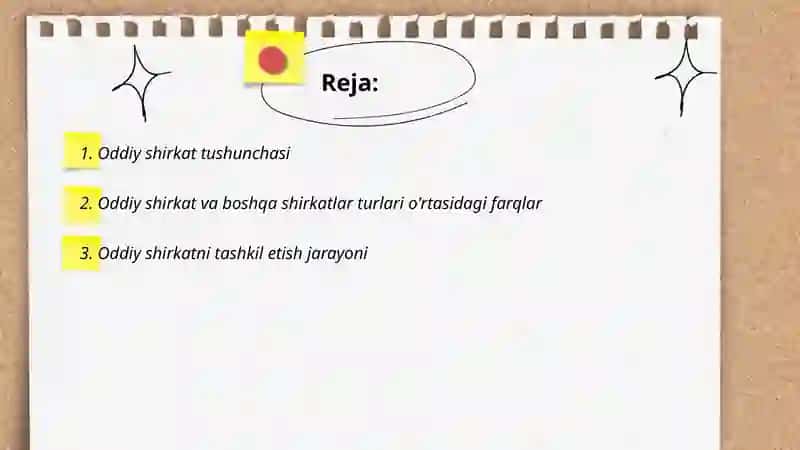 Oddiy shirkat 2