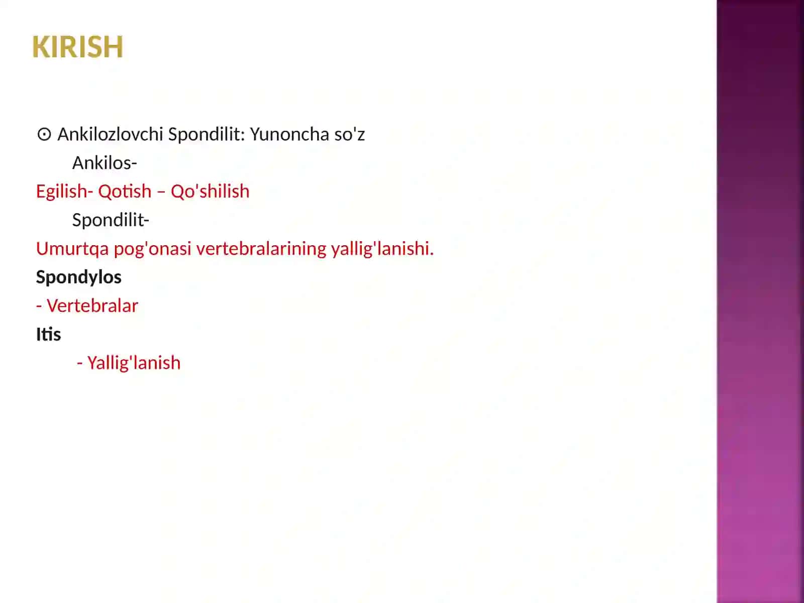 Ankilozlovchi Spondilit 2