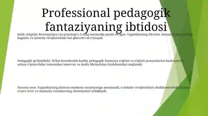 Kasbiy Pedagogik Fantaziya 2