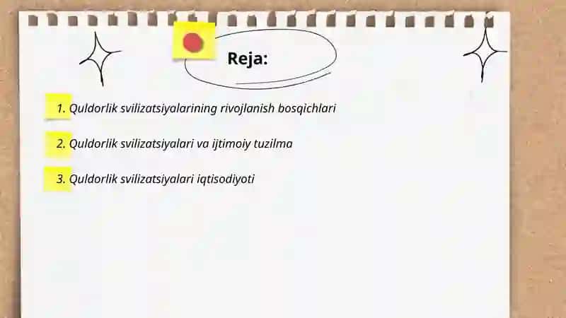 Quldorlik svilizatsiyalarini jahon tarixidagi òrni 2