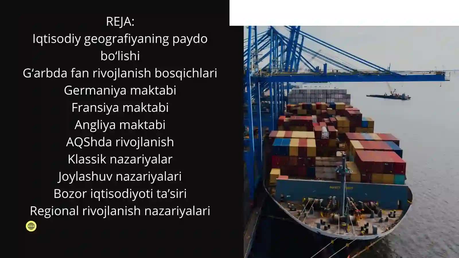 Iqtisodiy geografiyaning g‘arb mamlakatlarida rivojlanishi 2