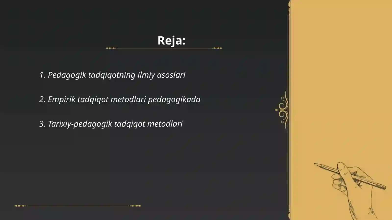 Pedagogika fan sifatida 2