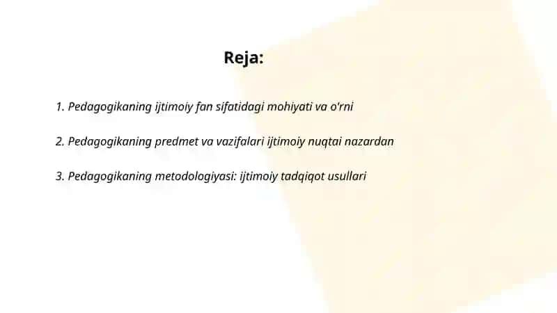 Pedagogika-ijtimoiy fan sifatida 2