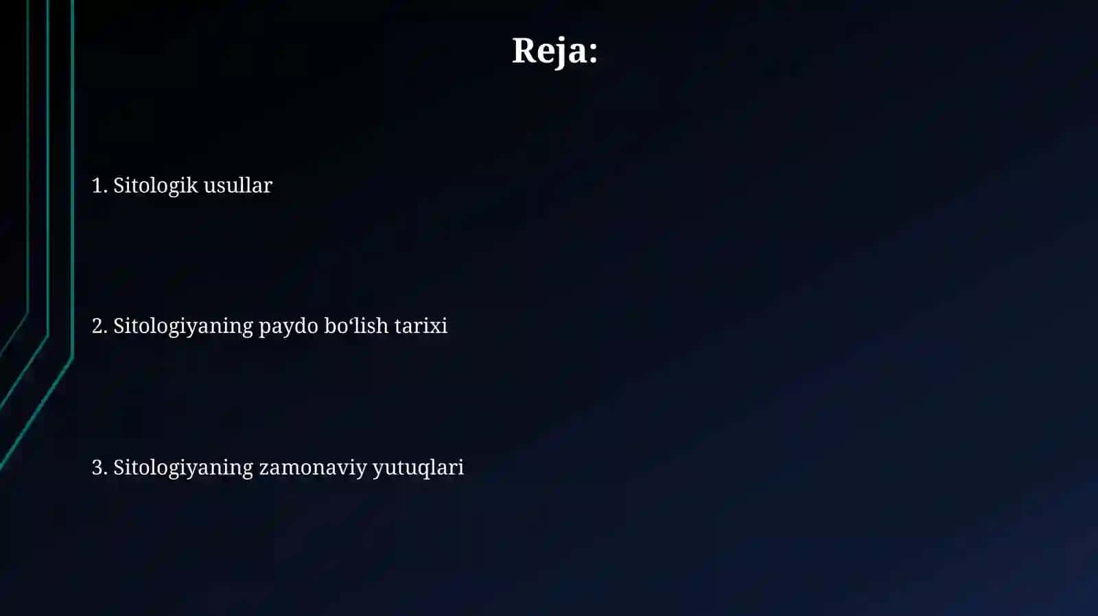 Zamonaviy sitologik usullar 2