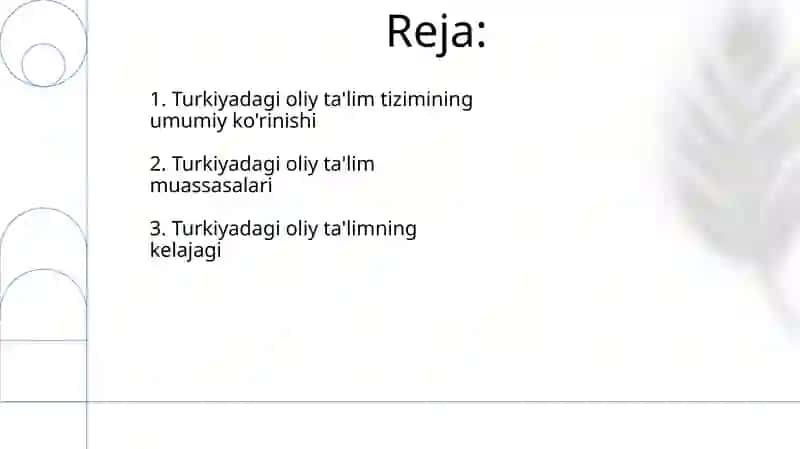 Turkiyada oliy taʼlim tizimi 2