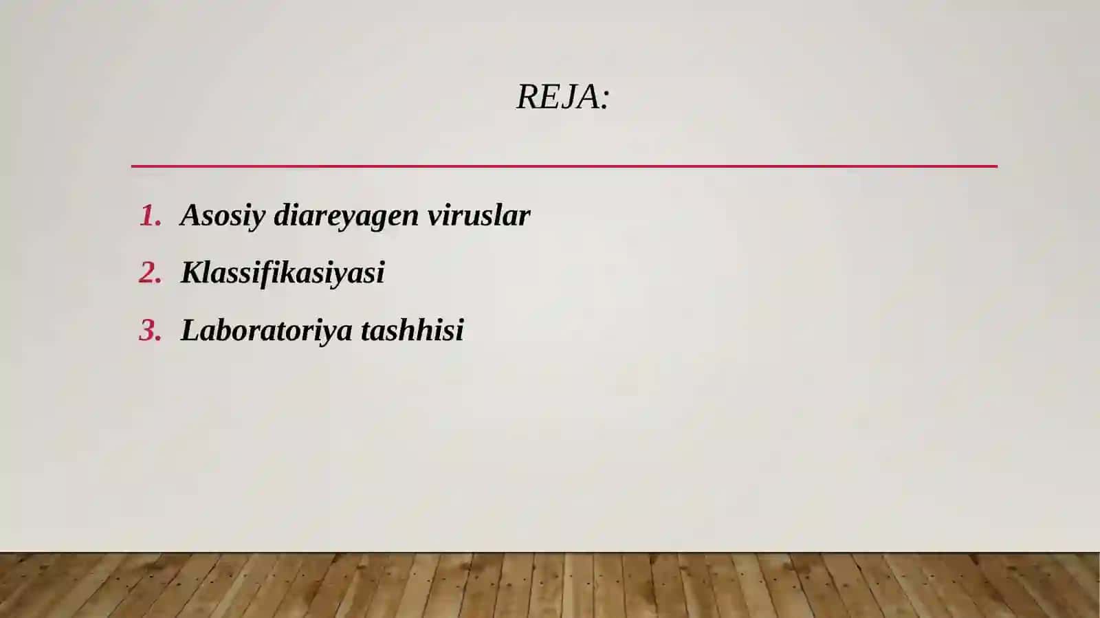 Diareyagen viruslar, klassifikasiyasi patogenezi laboratoriya tashhisi 2