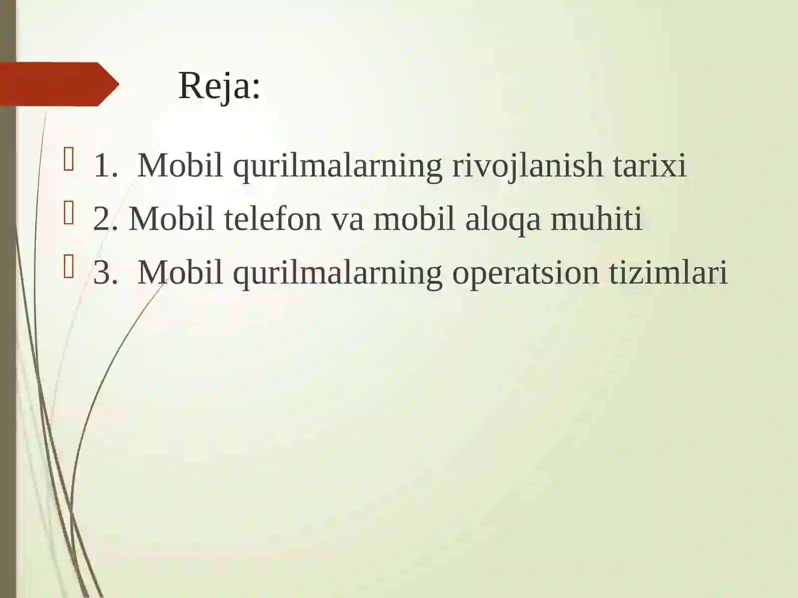 Mobilaloqatexnologiyalari 2