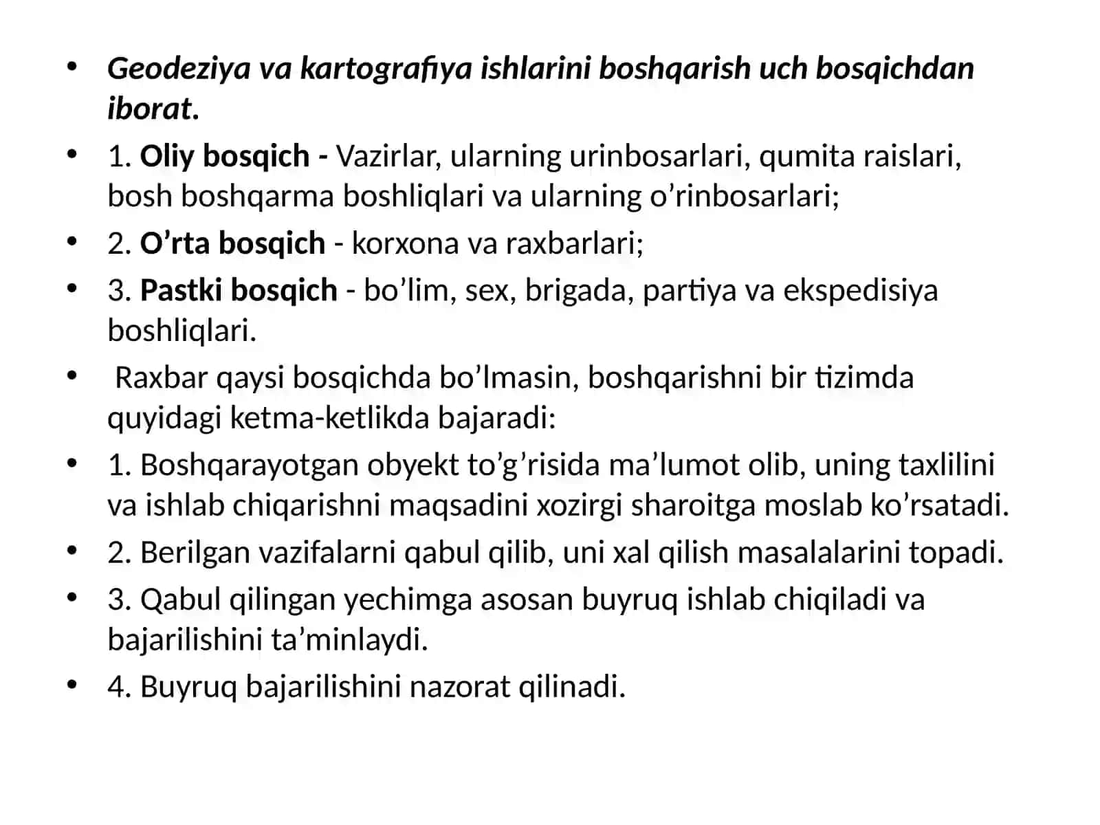 Topografo-geodezik ishlarni ekspedisiyalardatashkiletish 2