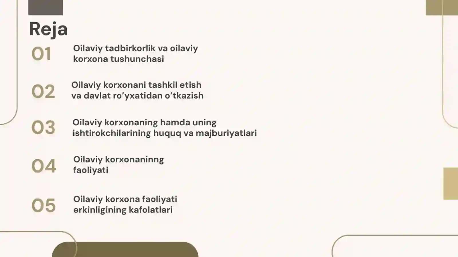 Oilaviy tadbirkorlik 2