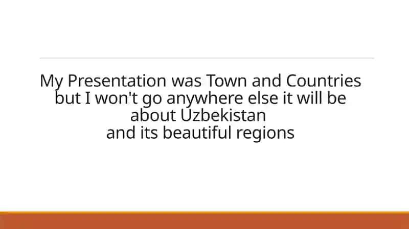 Uzbekistan: Town and country 2