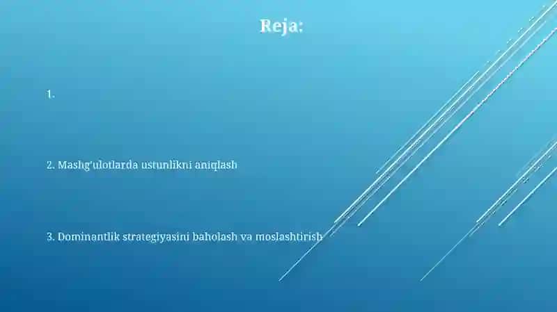 Talim jarayonida ustunlik tamoyilidan foydalanish 2
