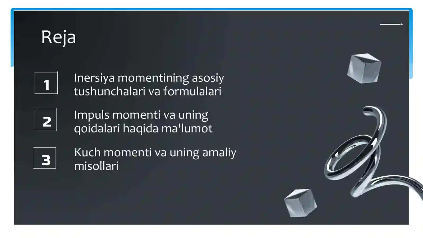Inersiyamomentiningasosiytushunchalarivaformulalari 2