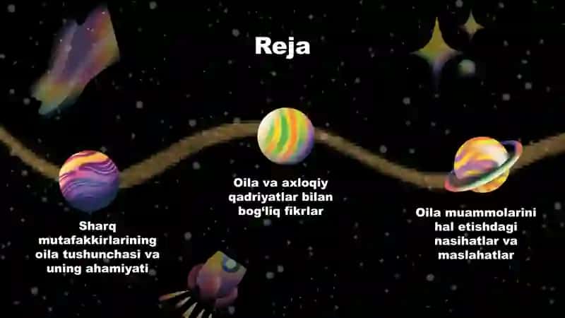Oila xususidagi sharq mutafakkirlarining qarashlari 2