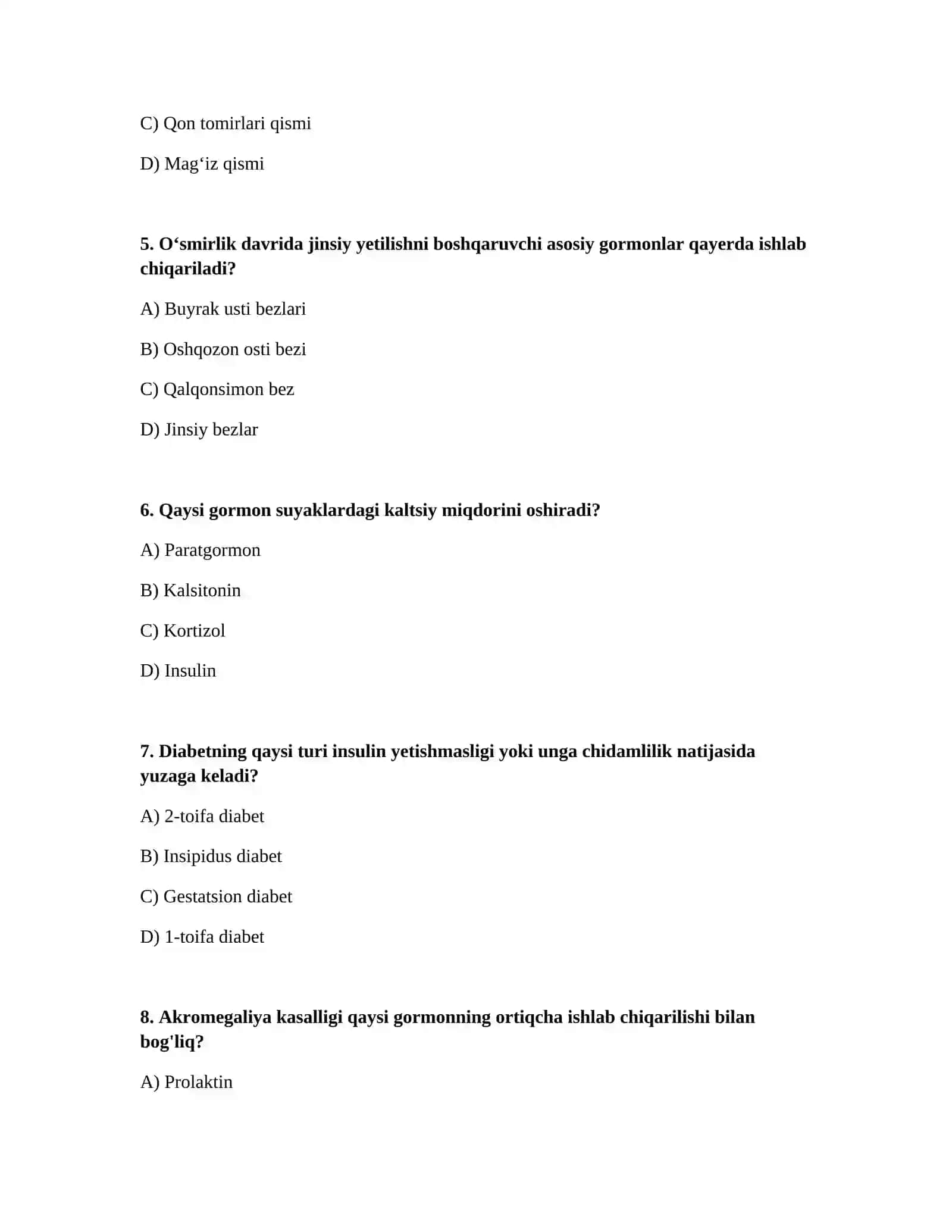 Endokrin tizmi 2