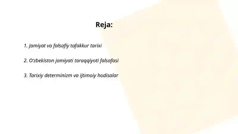 Jamiyat va tarix falsafasi 2