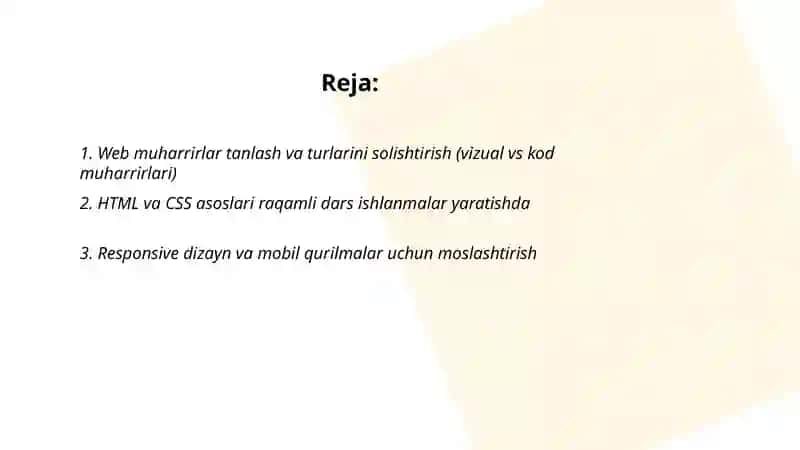 Web muharrirlar orqali raqamli dars ishlanmalar yaratish 2