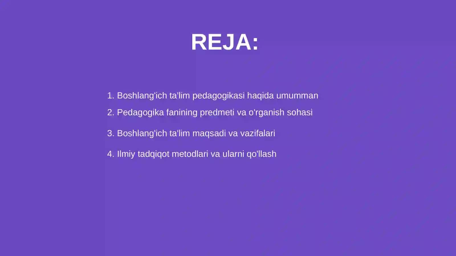 Boshlang'ich ta'lim pedagogikasi 2