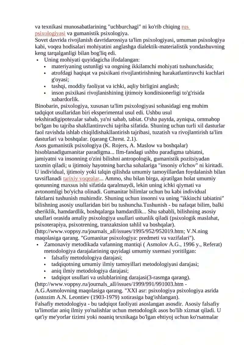 Pedagogik psixologiyaning metodlari 2