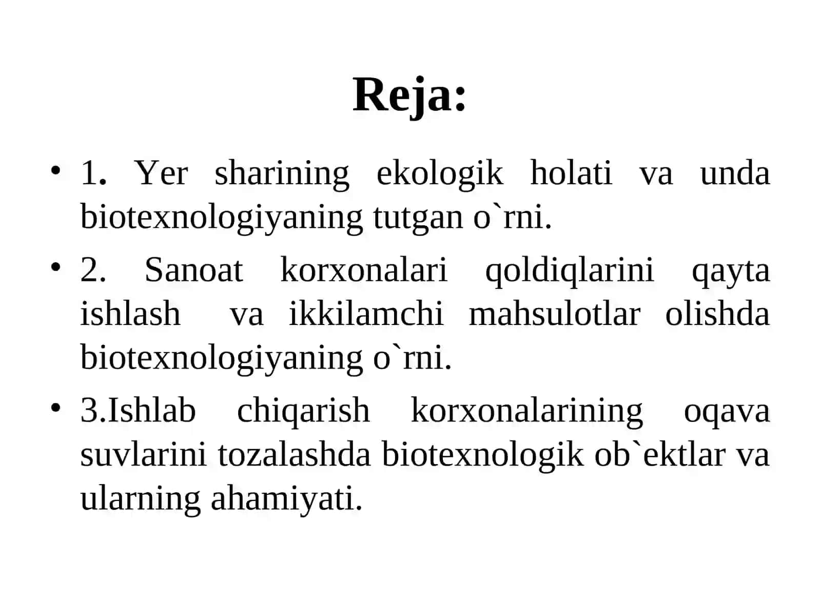 EKOLOGIK BIOTEXNOLOGIYA 2