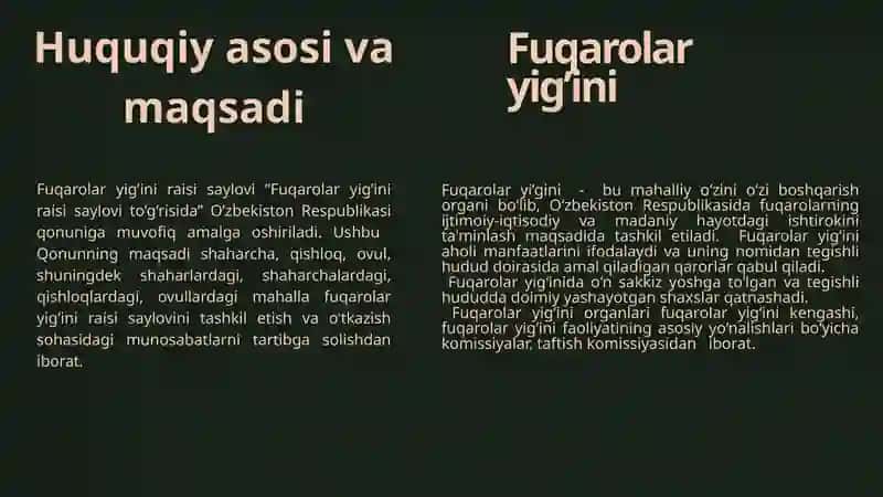 Fuqarolar yig'ini raisi saylovi 2